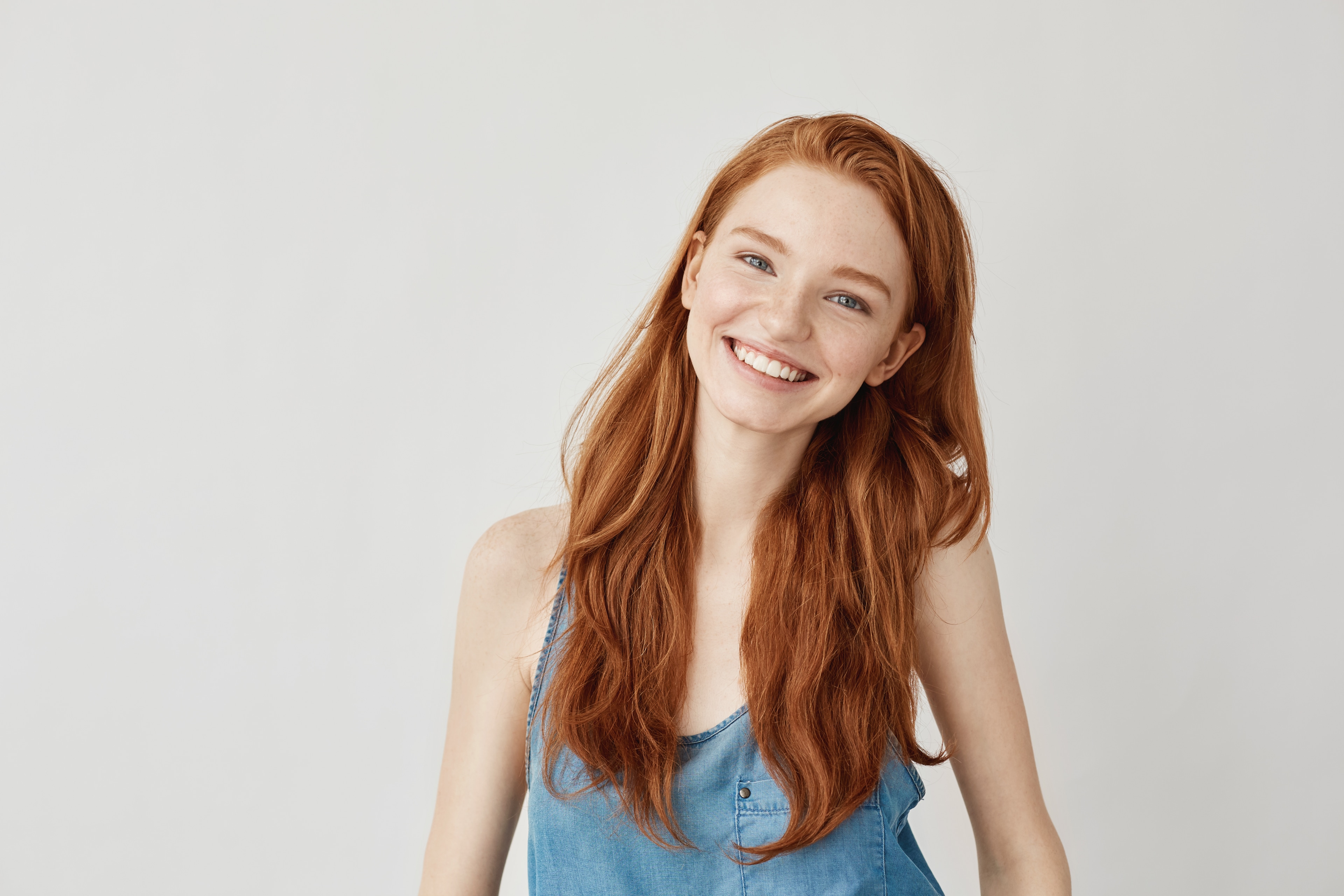 A patient with a bright, confident smile